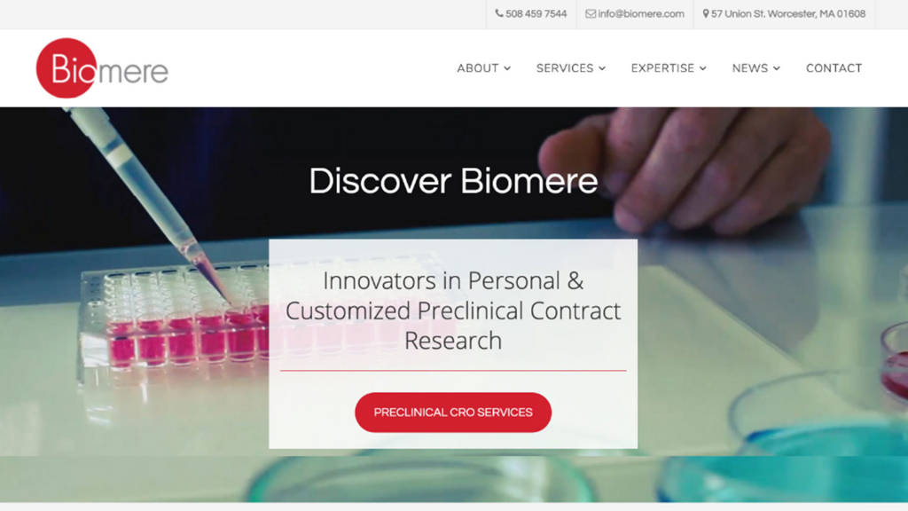 BiomereWebsiteDesign