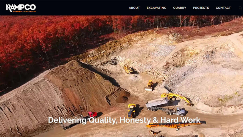 Website Design Rampco Construction