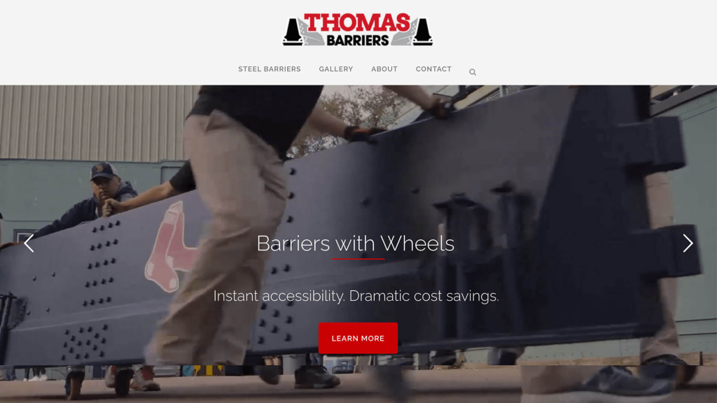 Website Design ThomasBarriers
