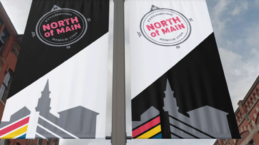 north of main street banners