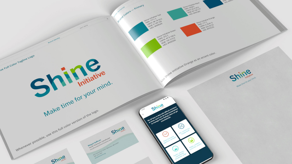 shine initiative brand identity design thumbnail 1