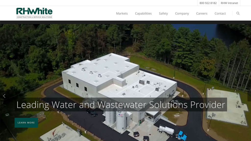 Website Design RHWhiteConstruction
