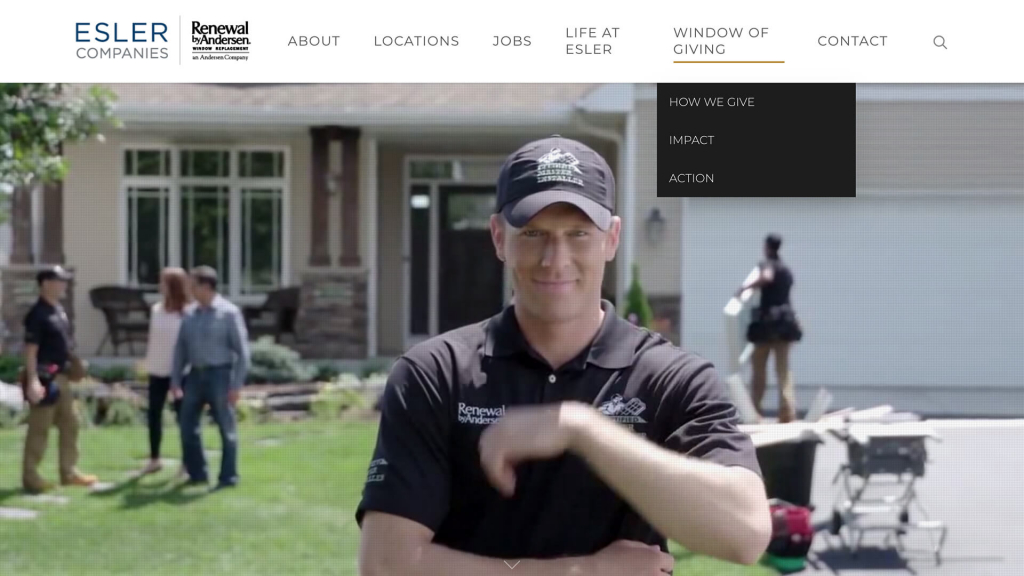 Website Design Esler Companies Renewal By Andersen