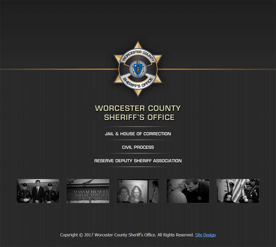 Worcester County Sheriffs Office front page