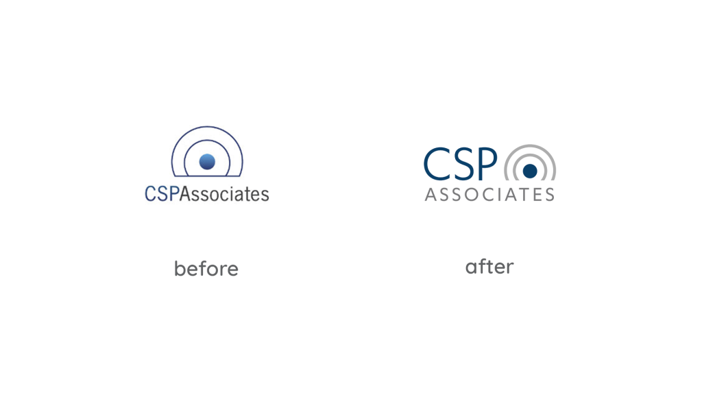 csp logo before after