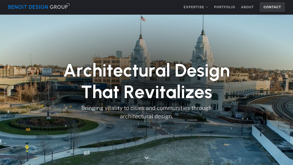 architecture web design benoit design group