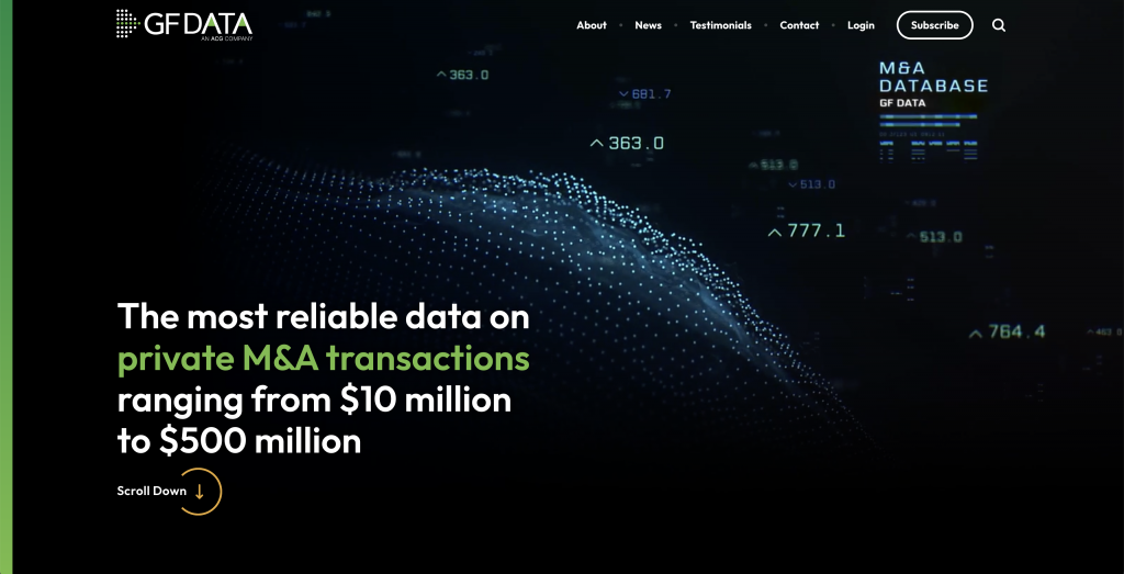 financial services web design gf data thumbnail