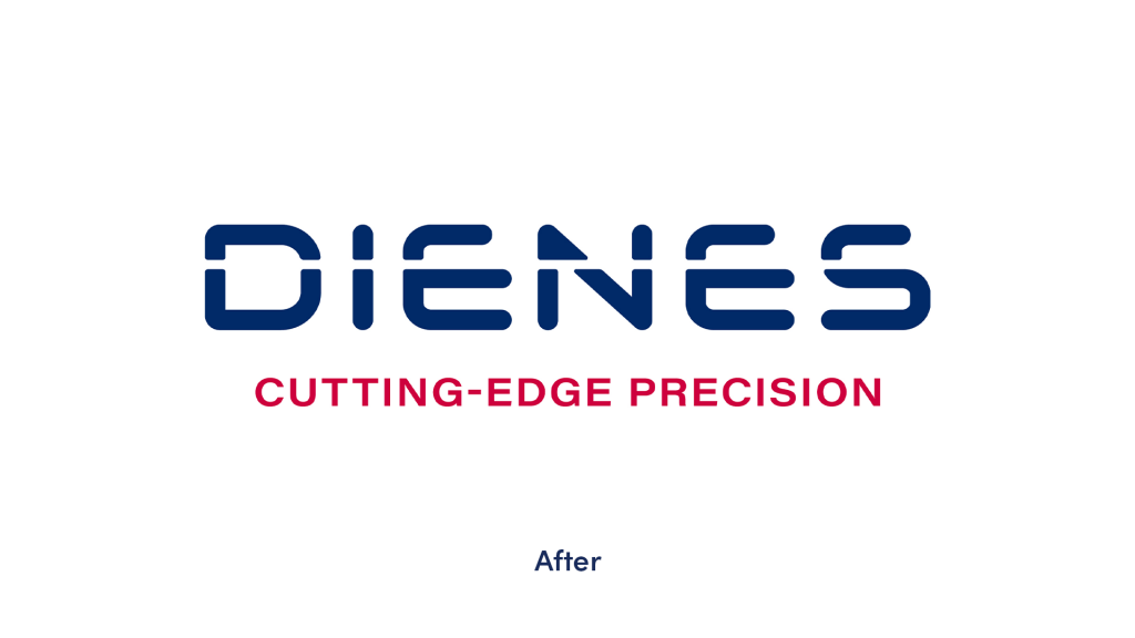 industrial manufacturing branding dienes logo after
