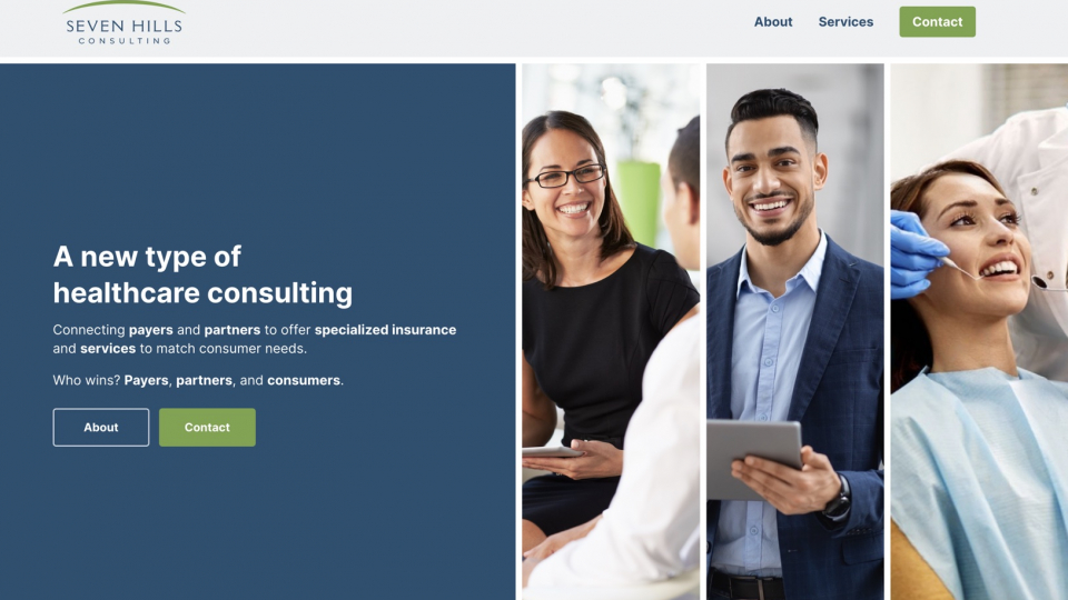 seven hills consulting website featured