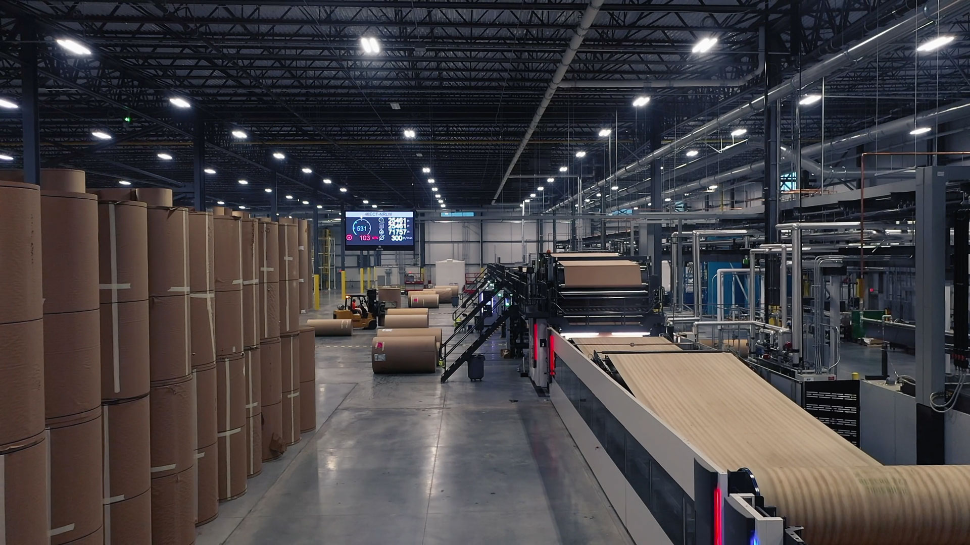 Manufacturing Web Video Worcester, MA | Manufacturing Floor of Rand-Whintey Building Interior