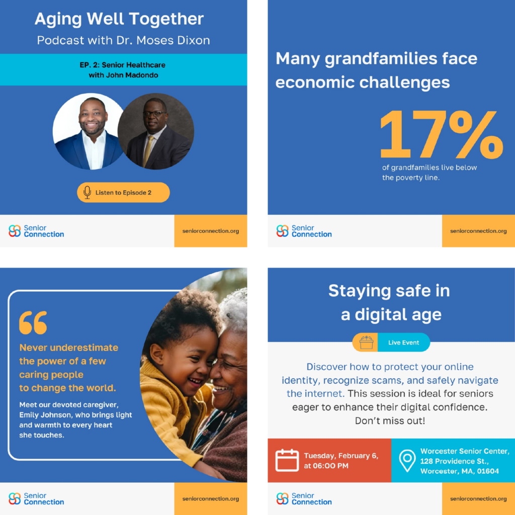 Senior Connection Social Grid