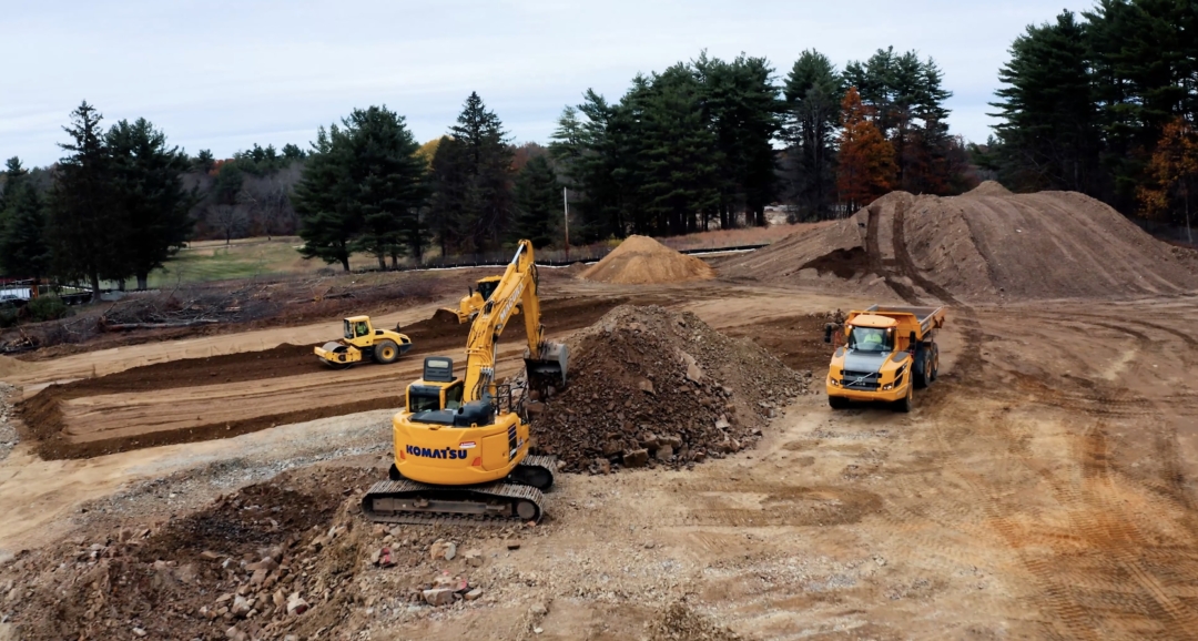 Macura Excavating Construction Aerial Drone Video Pagano Media