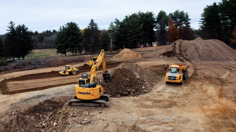 Macura Excavating Construction Aerial Drone Video Pagano Media