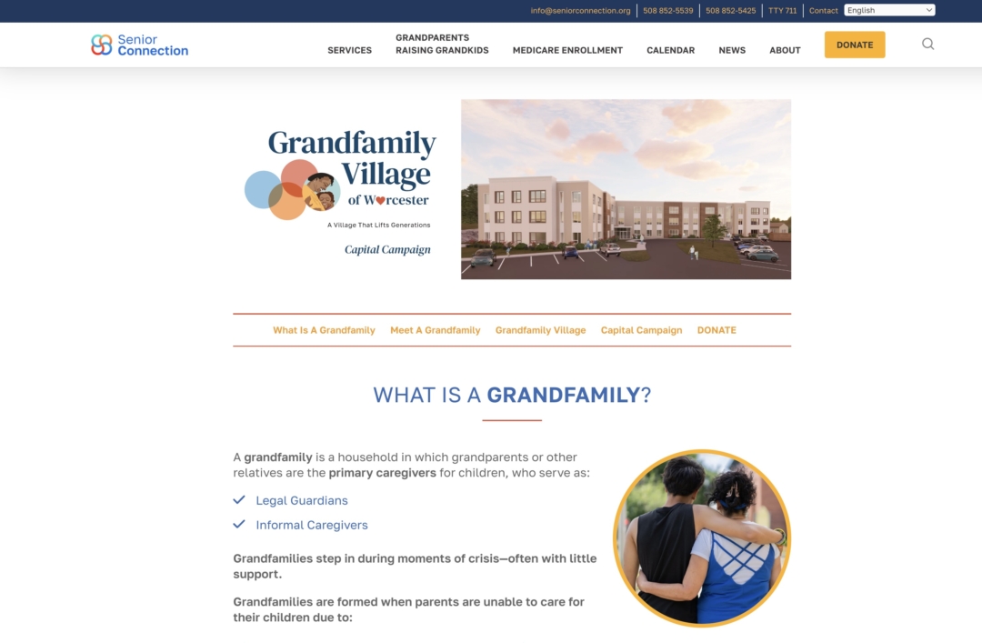 Grandfamily Website Design