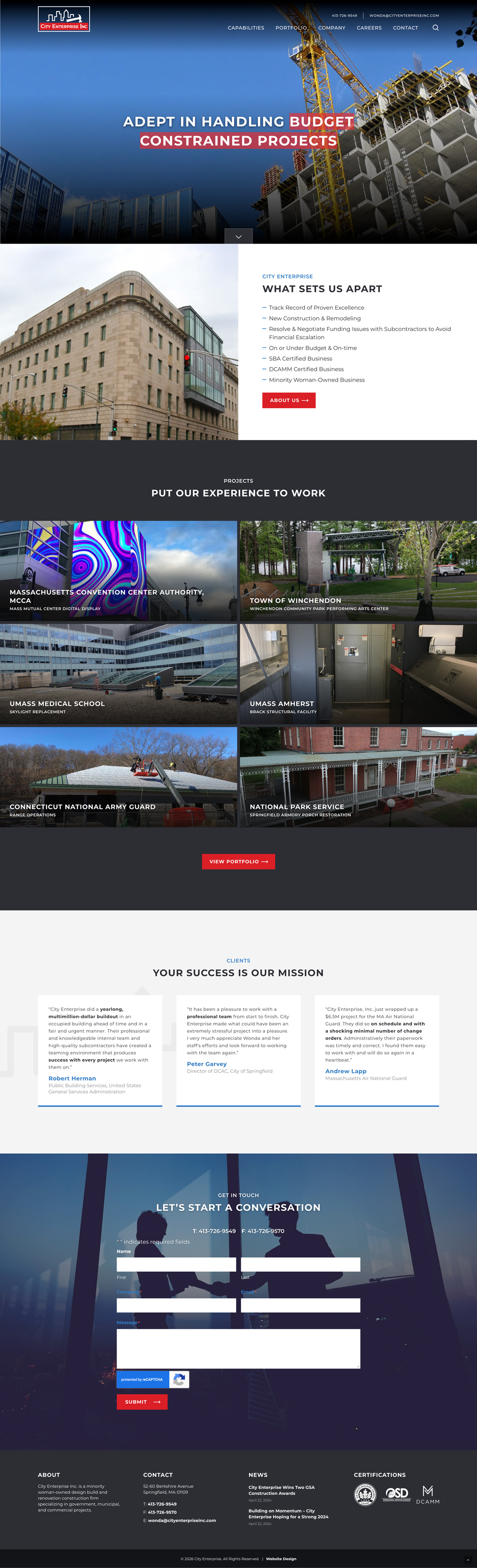 City Enterprise Web Scroll 2